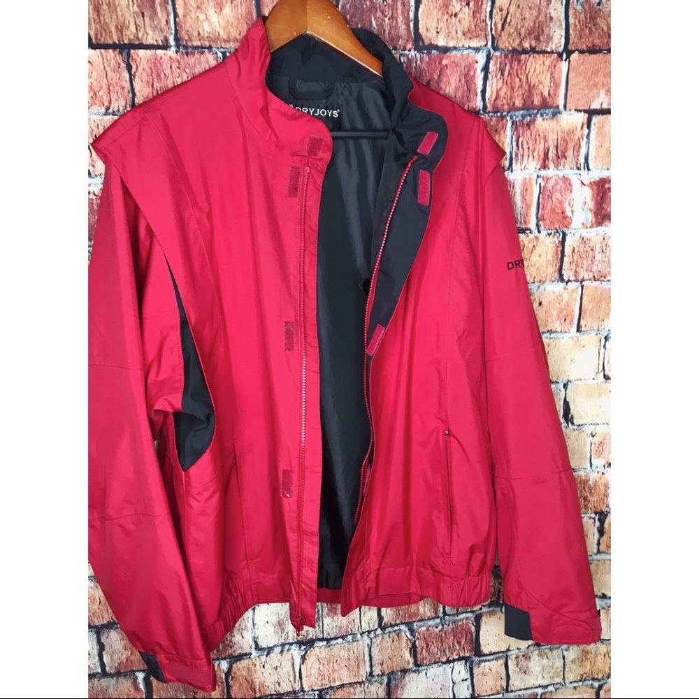 DRYJOY by FOOTJOY Water Repellent Rain Golf Jacket - Picture 5 of 9